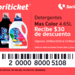 Cupones Soriana Soriticket fin de semana 20 al 22 de noviembre 2020