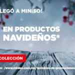En Miniso 30% de descuento en productos navideños