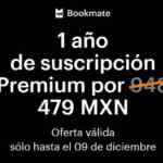 Obtén un 50% de descuento en tu suscripción anual a Bookmate.