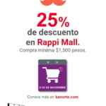Promo Rappi Buen Fin 2020: 25% de descuento con Banorte