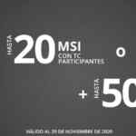 Sanborns Black Weekend 2020: Hasta 20 msi + hasta 50% de descuento