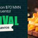 Festival de descuentos Uber Eats: $70 de descuento en restaurantes seleccionados