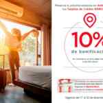 Promo Airbnb de 10% de bonificación al pagar con tarjetas Banorte