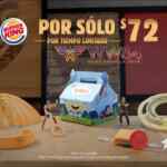 Nuevos paquetes King Jr Burger King con juguetes de la Mujer Maravilla 1984