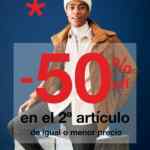 Promoción de Navidad Celio: Segundo artículo mitad de precio