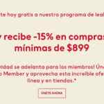 Ofertas de Navidad H&M: 15% de descuento adicional en compras de $899