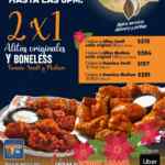 Promoción de Nochebuena Hooters: 2x1 en alitas y boneless