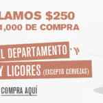 Promo La Comer de $250 de descuento por cada $1,000 en vinos y licores