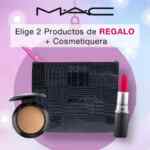Promo de Navidad MAC: cosmetiquera + 2 cosméticos de regalo en compras de $1,300