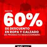 En Martí Outlet hasta 60% de descuento en ropa y calzado deportivo