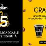 Cupones Oxxo Andatti 15 Años: Canjea Café Andatti y galletas Gamesa GRATIS