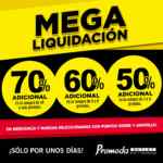 Gran Mega Liquidación Promoda: Hasta 70% de descuento adicional dependiendo las prendas que compres
