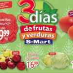 Ofertas S-Mart 3 días de frutas y verduras del 15 al 17 de diciembre