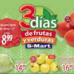 Ofertas S-Mart 3 días de frutas y verduras del 22 al 24 de diciembre