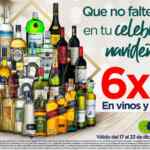 6x5 en vinos y licores en Sams Club hasta el 23 de diciembre