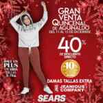 Sears Venta Quincenal de Aguinaldo: hasta 50% de descuento o 20% + 18 msi