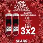 Sears Venta Quincenal de Aguinaldo: hasta 50% de descuento o 20% + 18 msi