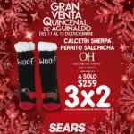 Sears Venta Quincenal de Aguinaldo: hasta 50% de descuento o 20% + 18 msi