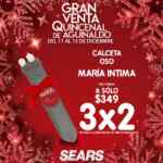 Sears Venta Quincenal de Aguinaldo: hasta 50% de descuento o 20% + 18 msi