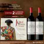 Promoción Vinoteca: Compra 2 botellas de vino Lleiroso Reserva y llévate de regalo el libro José Tomás en Nimes