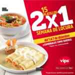 Semana de locura Vips: 15 platillos al 2x1 del 1 al 7 de diciembre