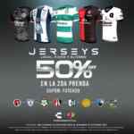Promoción Charly: Segundo a mitad de precio en jerseys de fútbol mexicano