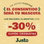 Código Jüsto de 30% de descuento en alimento y productos para mascotas