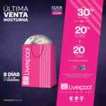 Promociones Liverpool última Venta Nocturna 2020 por departamento