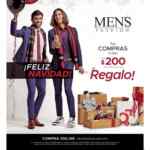 Promo de Navidad Mens Fashion: cupón de $200 de bonificación por cada $1,000 de compra
