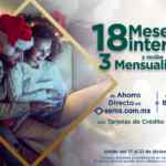 En Sams Club 18 meses sin intereses + 3 de bonificación del 17 al 21 de diciembre 2020