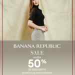 Segundas Rebajas Banana Republic: Hasta 50% de descuento