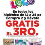 3x2 en papel higiénico de 12 a 24 rollos en el Combo Loco HEB