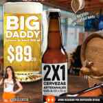 En Hooters 2x1 en cervezas artesanales y Big Daddy a $89 esta semana