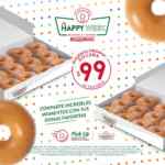 Promo Krispy Kreme Happy Week: docena de donas glaseadas a $99 hasta el 1 de febrero