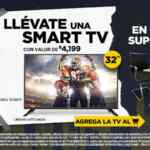 Venta Nocturna Office Max Enero 2021: Smart TV a $999 al comprar $6,999