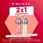 2x1 en Gatorade en Nutrisa durante enero 2021 2x1 en Gatorade en Nutrisa durante enero 2021