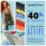 En Old Navy hasta 40% de descuento en toda la línea Active