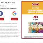Nuevos cupones Oxxo de 2x1 y 3x2 en botanas y más oxxo.com
