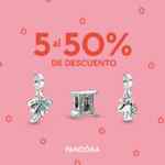 Pandora Sale 2021: 50% de descuento al comprar 5 piezas participantes