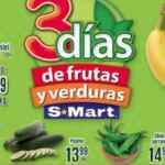 Ofertas S-Mart 3 días de frutas y verduras del 12 al 14 de enero
