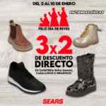 Venta Sears Día de Reyes 2021: Hasta 50% de descuento en juguetes, 3x2 en zapatos y ropa infantil y más