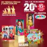 Venta Sears Día de Reyes 2021: Hasta 50% de descuento en juguetes, 3x2 en zapatos y ropa infantil y más