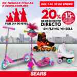 Venta Sears Día de Reyes 2021: Hasta 50% de descuento en juguetes, 3x2 en zapatos y ropa infantil y más