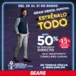 Venta Especial Sears Estrénalo Todo: hasta 60% de descuento + 15% adicional + 18 msi