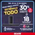 Venta Especial Sears Estrénalo Todo: hasta 60% de descuento + 15% adicional + 18 msi