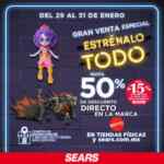 Venta Especial Sears Estrénalo Todo: hasta 60% de descuento + 15% adicional + 18 msi