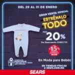 Venta Especial Sears Estrénalo Todo: hasta 60% de descuento + 15% adicional + 18 msi