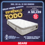 Venta Especial Sears Estrénalo Todo: hasta 60% de descuento + 15% adicional + 18 msi