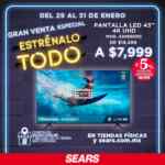 Venta Especial Sears Estrénalo Todo: hasta 60% de descuento + 15% adicional + 18 msi