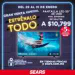 Venta Especial Sears Estrénalo Todo: hasta 60% de descuento + 15% adicional + 18 msi